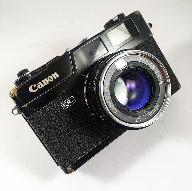 Canon Canonet QL17 Noir & 40mm 1.7