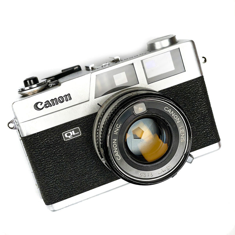 Canon Canonet ql19 45mm 19 ancien vintage appareil photo argentique compact télémètre pellicule argentique film 135 35mm 24x36 platy