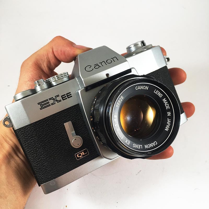 Canon EXEE QL & 50mm 1.8