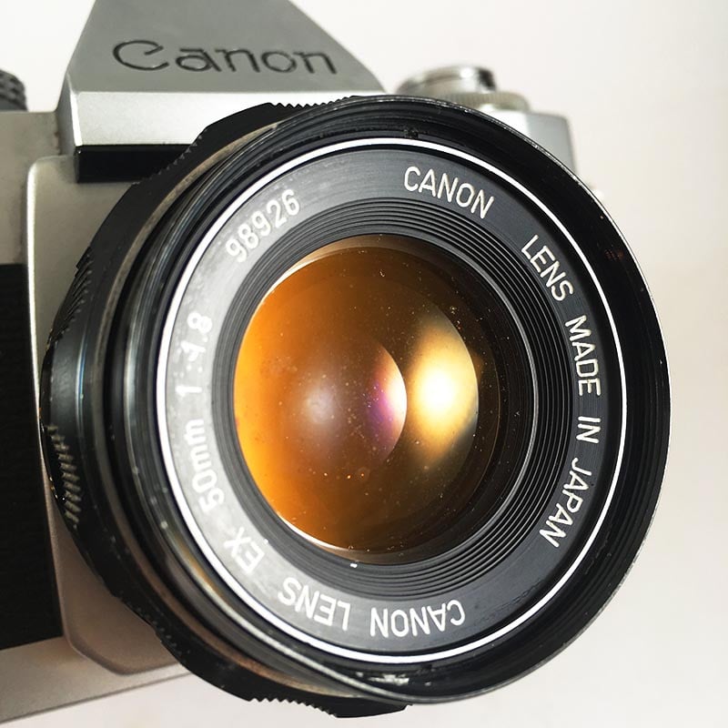 Canon EXEE QL & 50mm 1.8