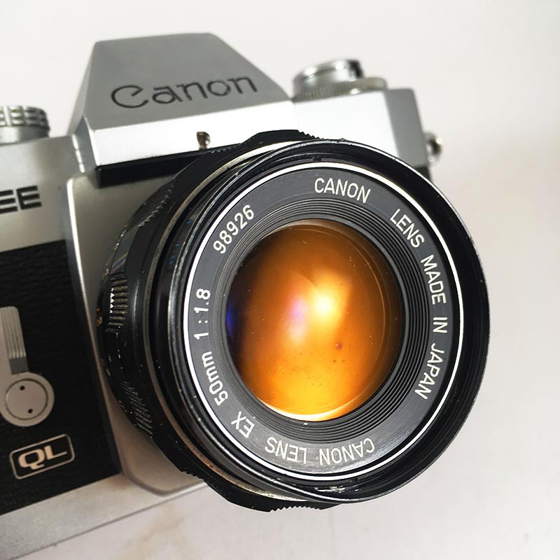 Canon EXEE QL & 50mm 1.8
