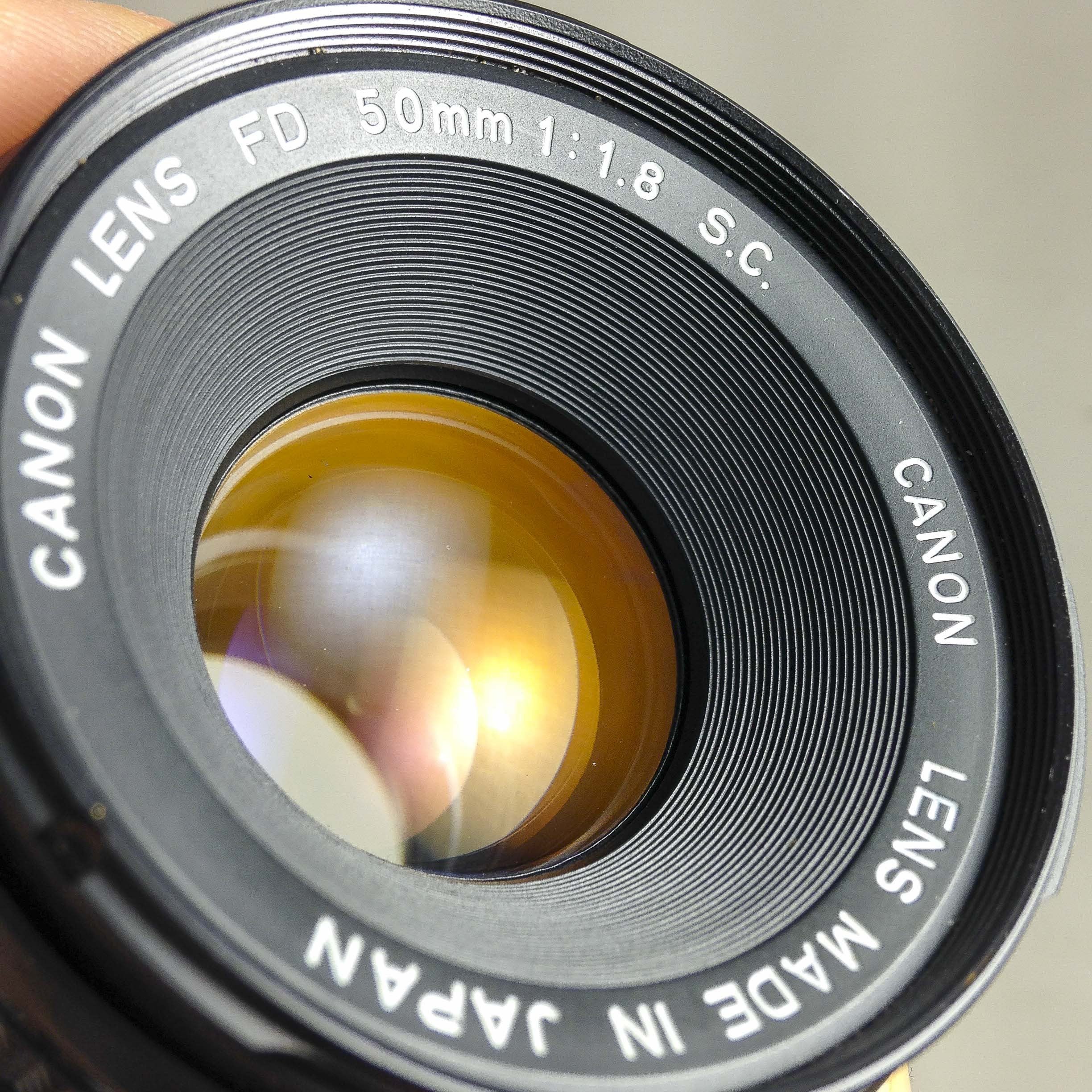 Canon F-1 & 50mm 1:1.8