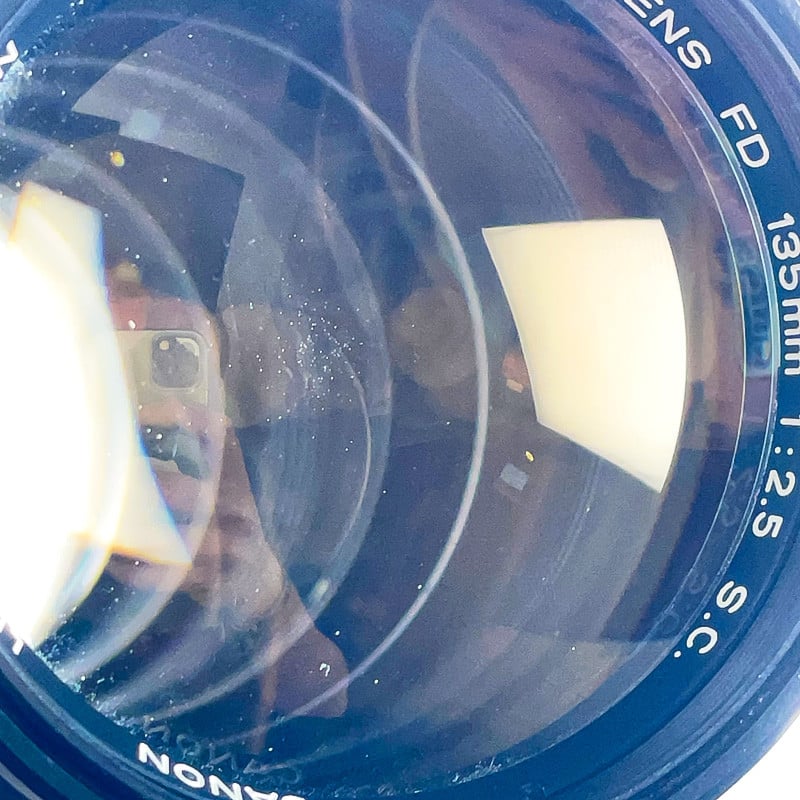 Canon FD 135mm 2.5 S.C.