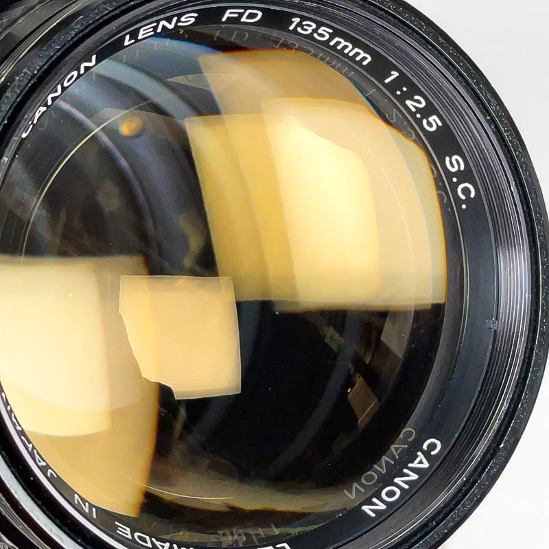 Canon FD 135mm 2.5 S.C.