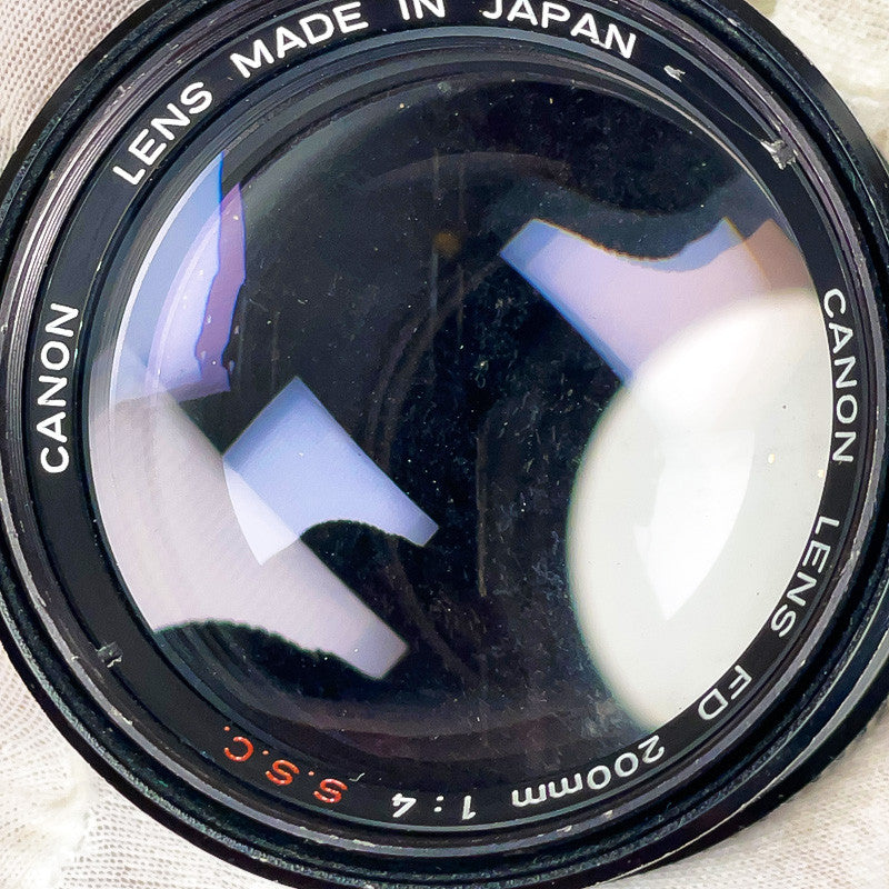 Canon FD 200mm 4 S.S.C.