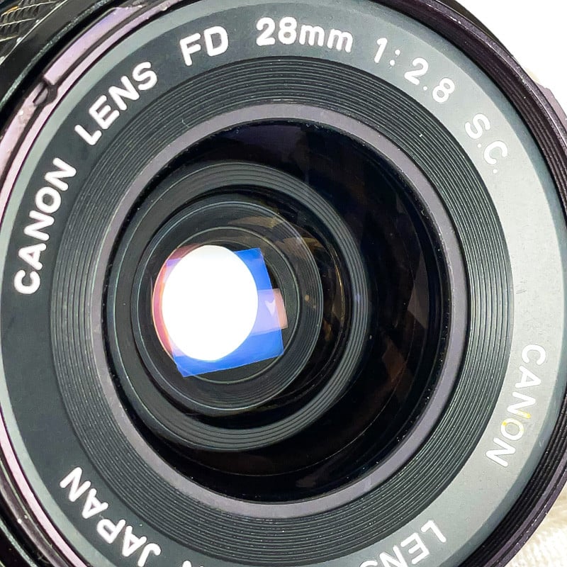 Canon FD 28mm 2.8 S.C.