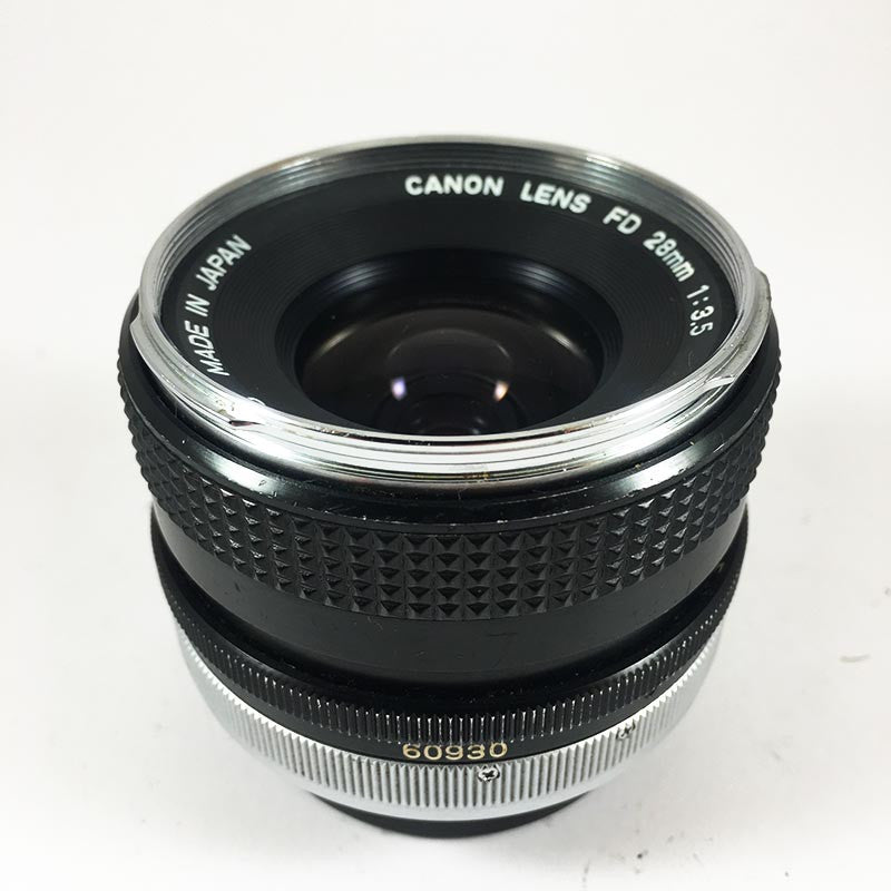 Canon FD Chrome 28mm 3.5