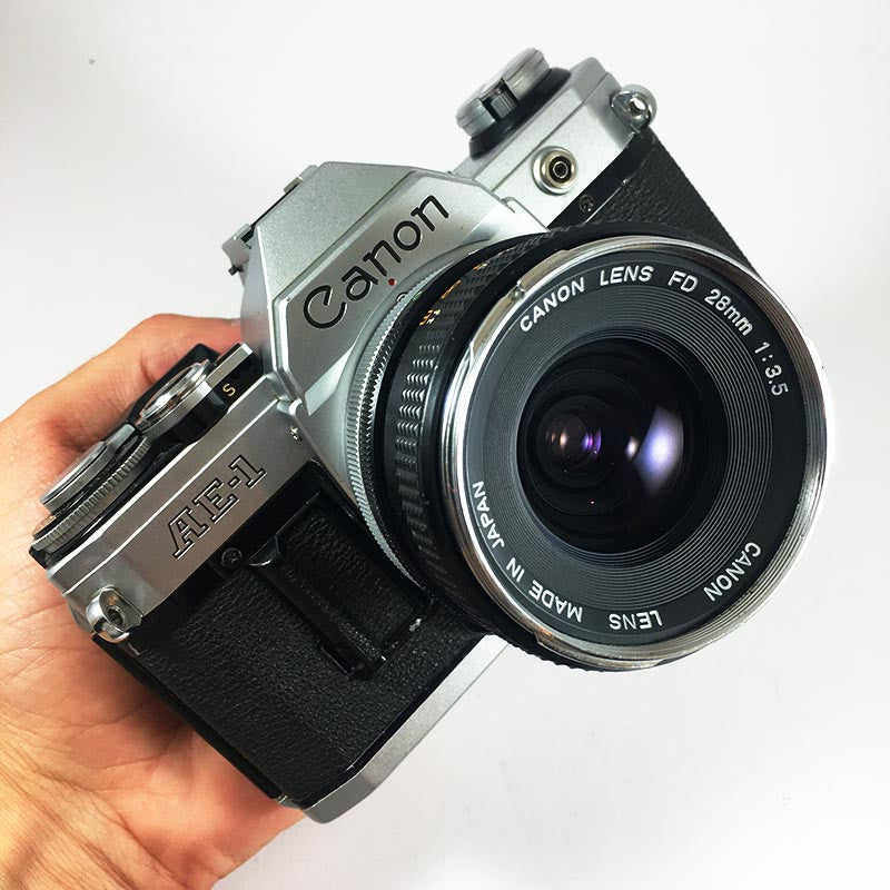 Canon FD Chrome 28mm 3.5