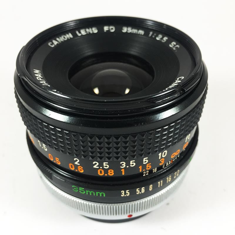 Canon FD Chrome 35mm 3.5