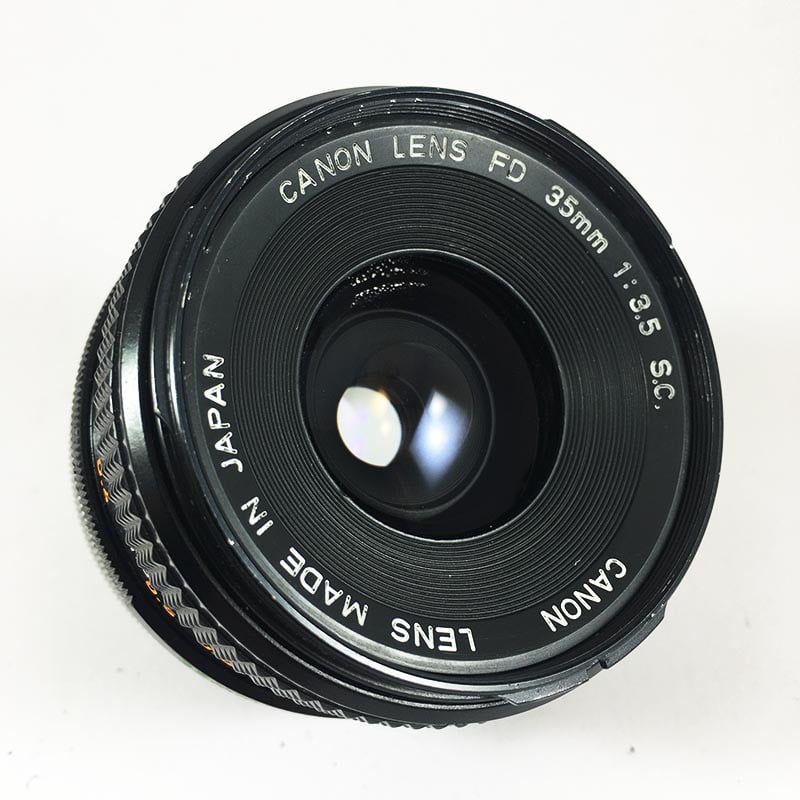 Canon FD Chrome 35mm 3.5