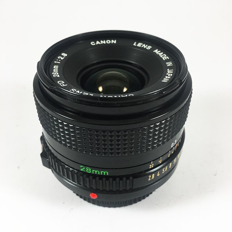 Canon FD New 28mm 2.8 Box