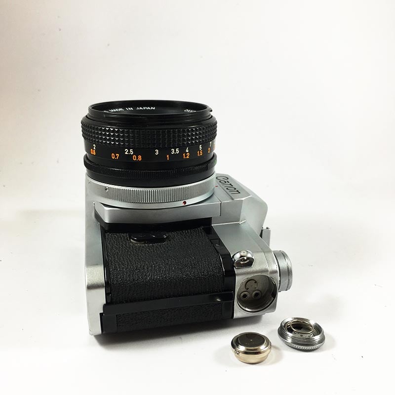 Canon FTb QL Chrome & FD 50mm 1.8 S.C.