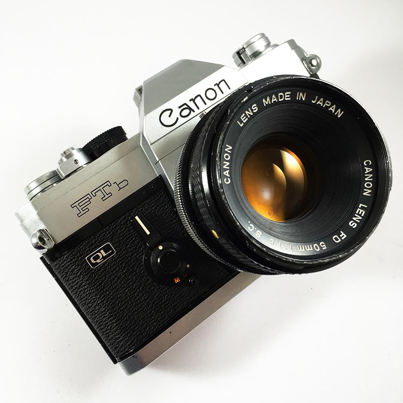 Canon FTb QL & FD 50mm 1.8