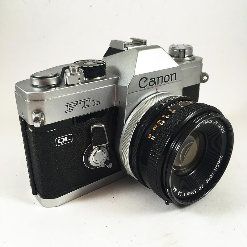 Canon FTb QL & FD 50mm 1.8