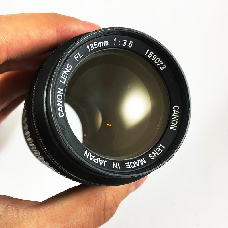 Canon FTb QL & FL 135mm 3.5