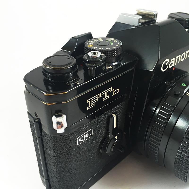Canon FTb QL Noir & 50mm 1.8