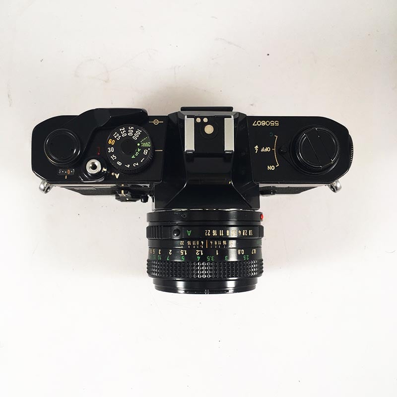 Canon FTb QL Noir & 50mm 1.8