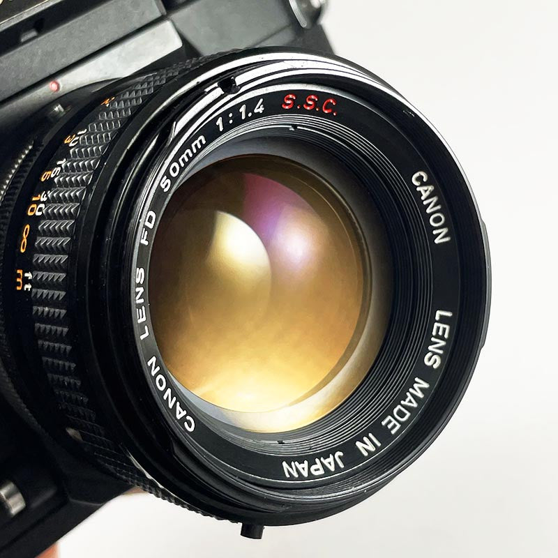 Canon New F-1 & 50mm 1.4 S.S.C