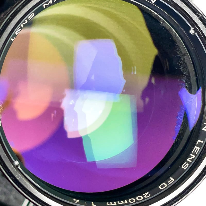 Canon New FD 200mm 4
