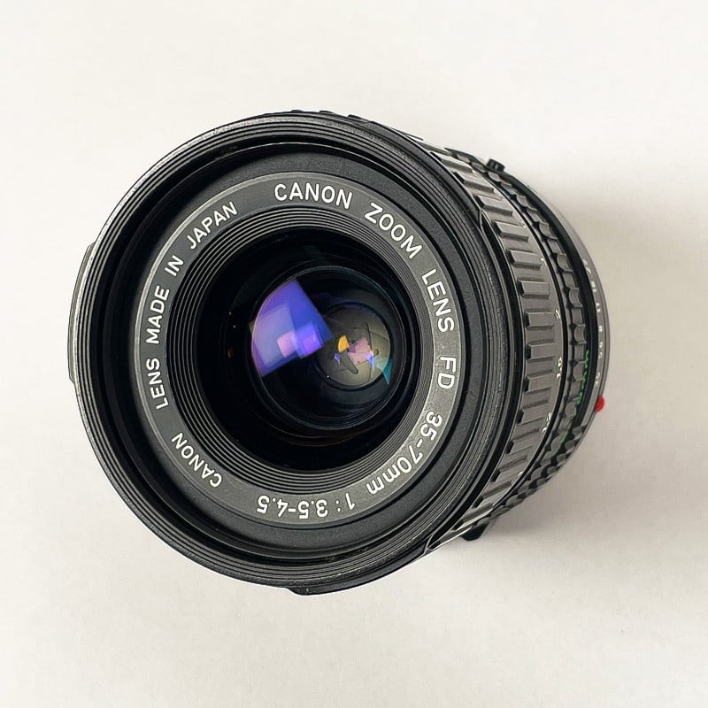 Canon New FD Zoom 35-70mm 3.5-4.5