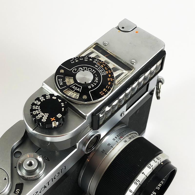 Canon P & 50mm 1.8 & Cellule