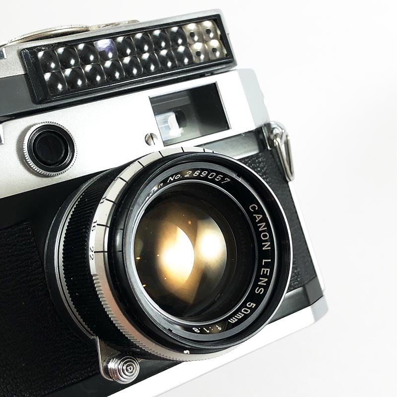 Canon P & 50mm 1.8 & Cellule