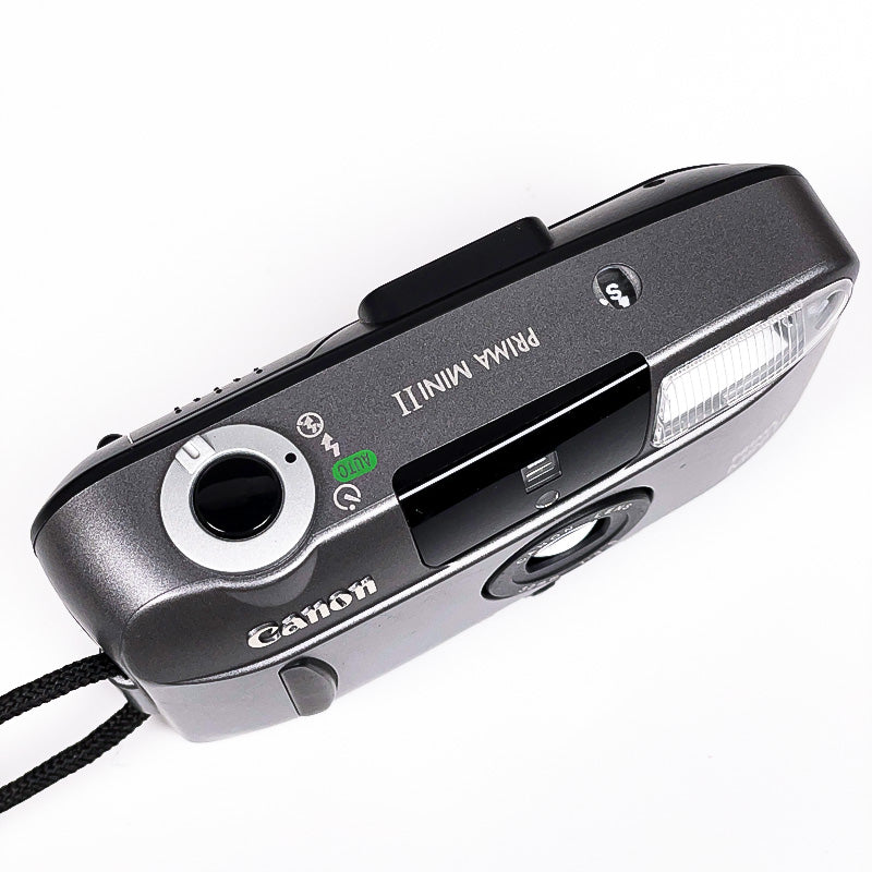 canon prima mini II compact point and shoot argentique ancien vintage film pellicule photo photographie appareil 24x36 135 35mm 32mm
