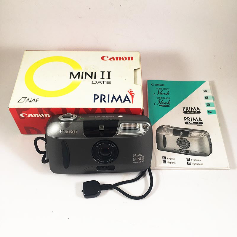 Canon Prima Mini II Date 32mm 3.5 Box