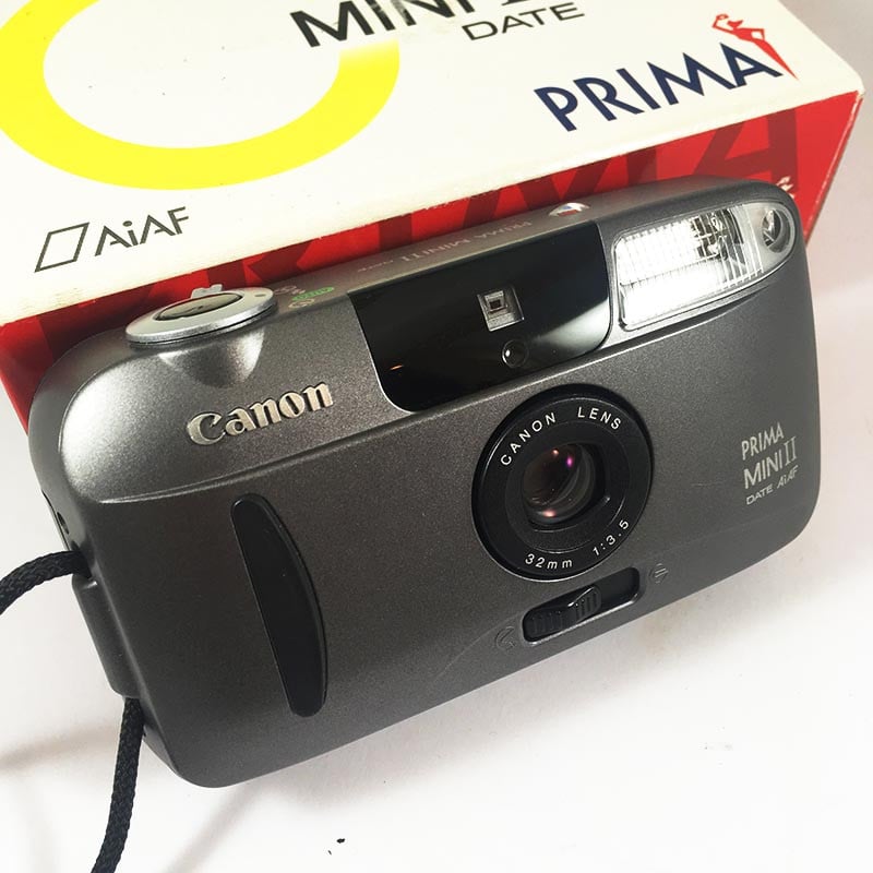 Canon Prima Mini II Date 32mm 3.5 Box