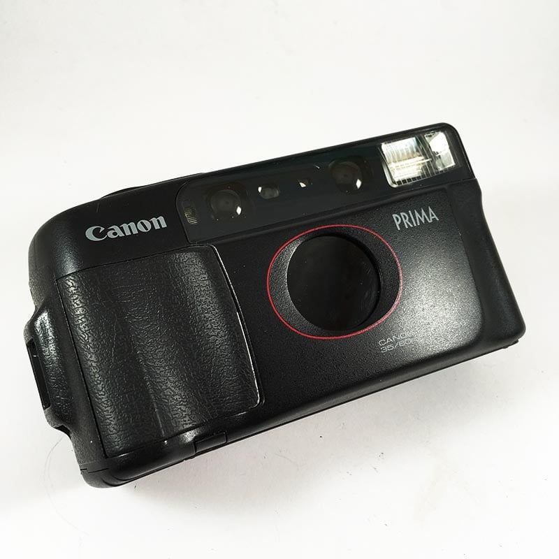 Canon Prima tele appareil argentique compact bi-focale bi-format 35mm 60mm 3.5 5.6 vintage