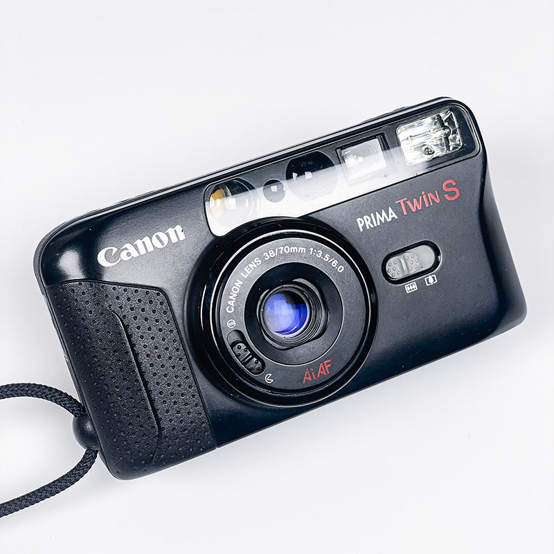 canon prima twin s compact argentique film pellicule double lens 38mm 80mm photo photographie 35mm 135 24x36