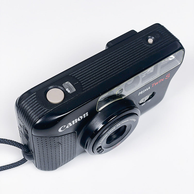 canon prima twin s compact argentique film pellicule double lens 38mm 80mm photo photographie 35mm 135 24x36