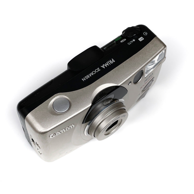 canon prima zoom 85n 38mm 85mm compact point and shoot ancien vintage pellicule film argentique photo photographie 135 24x36 flash automatique autofocus