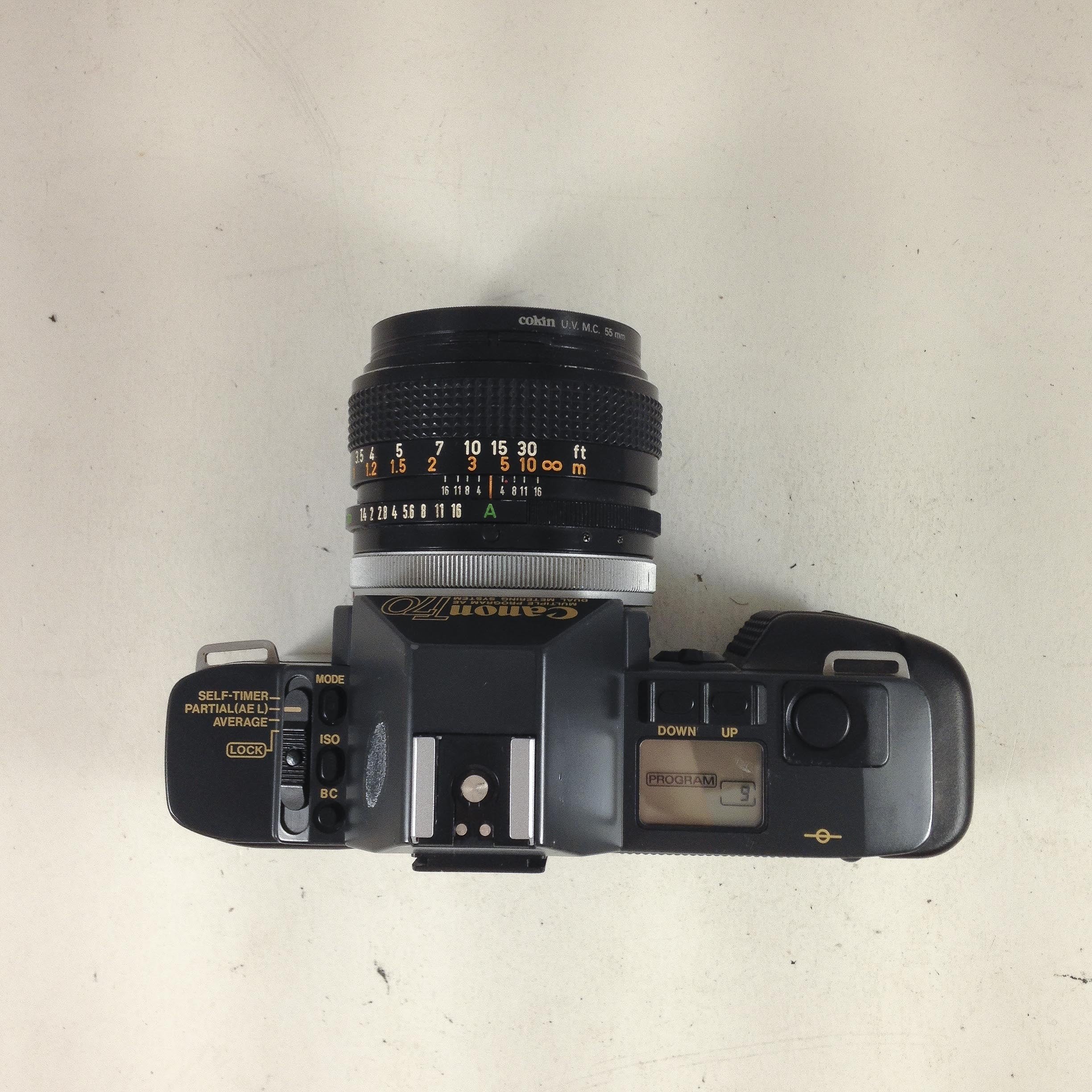 Canon T70 & 50mm 1.4 SSC
