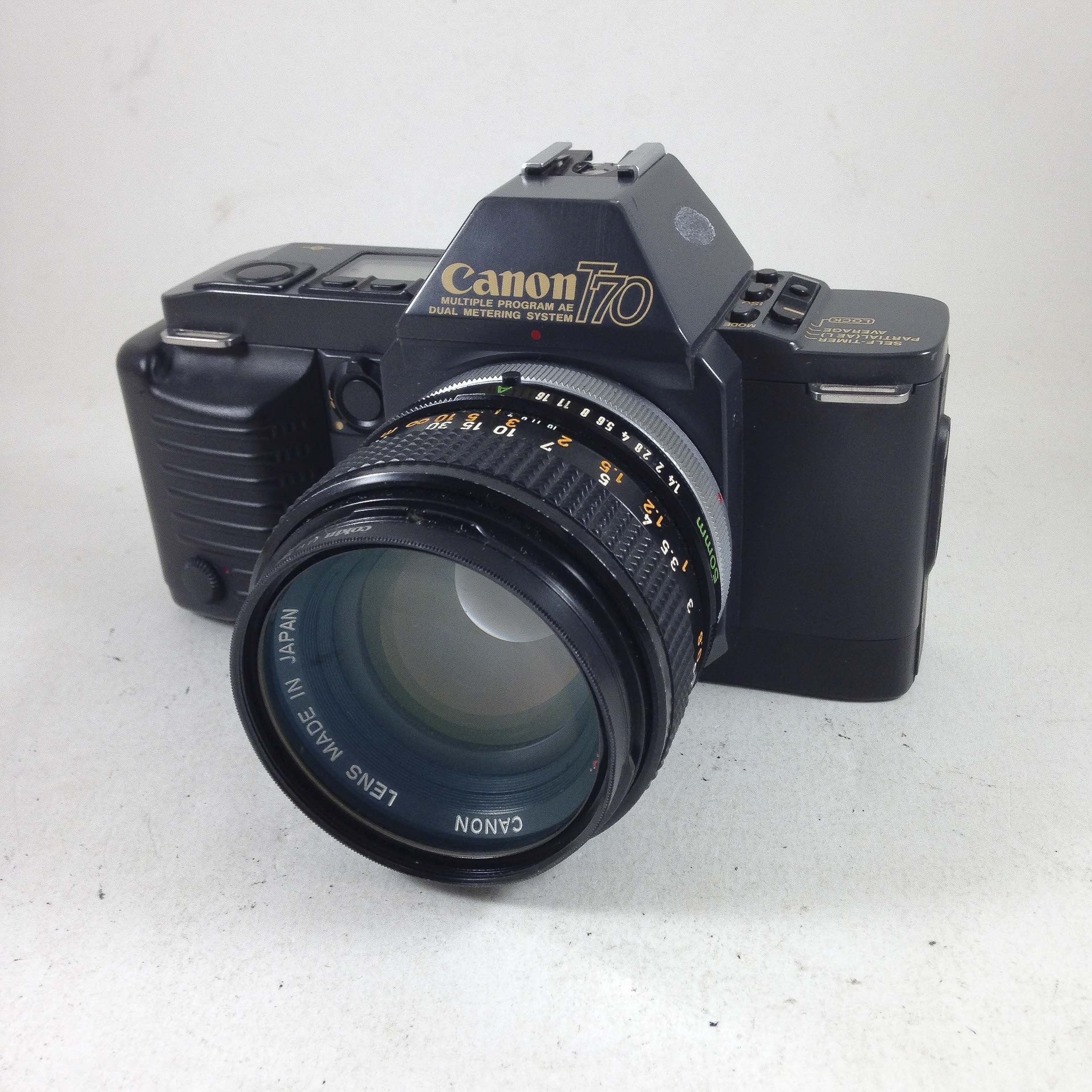 Canon T70 & 50mm 1.4 SSC
