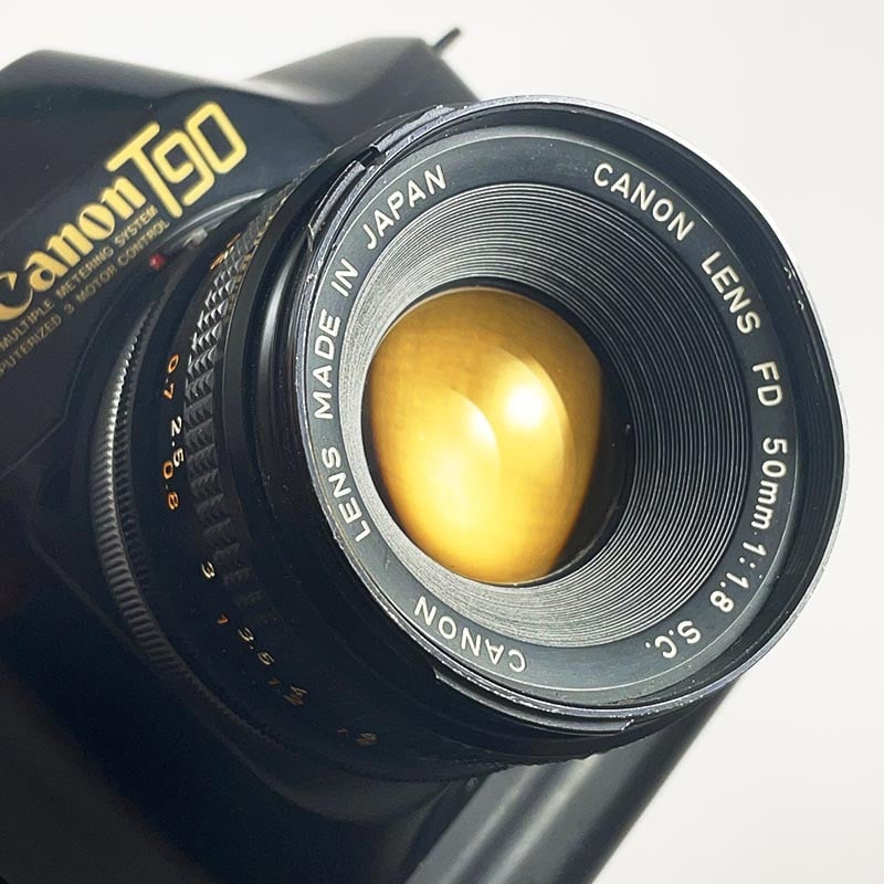 Canon T90 & 50mm 1.8 S.C