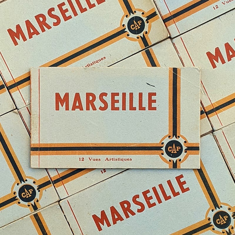 carnets vue touristiques photos cartes postales ancien vintage papier carton collection ville tourisme 1920