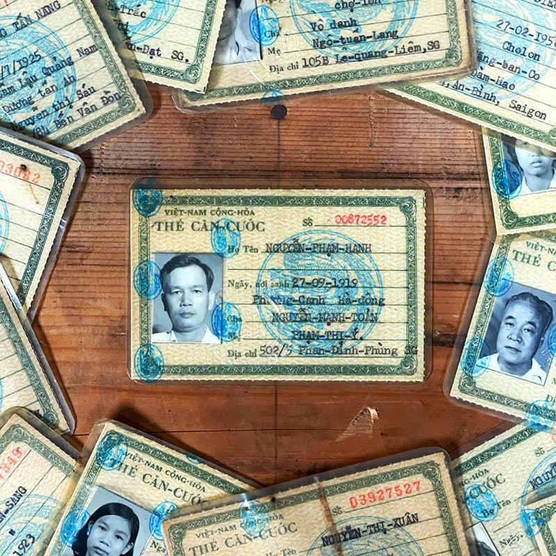 South Vietnam Identity Card 1968 74