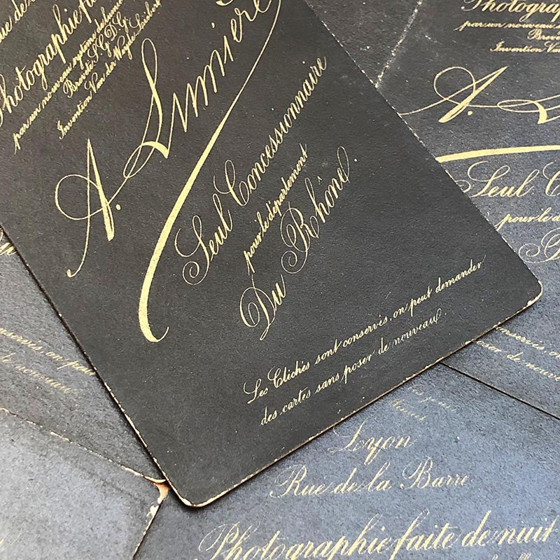 Photo Card Antoine Lumière 1880