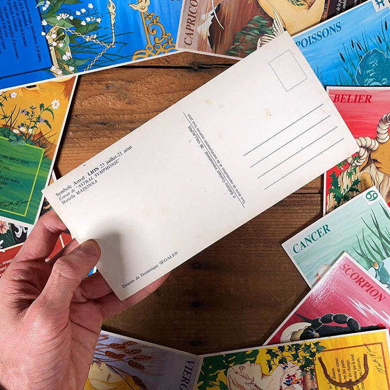 Carte Signe Astro 1990