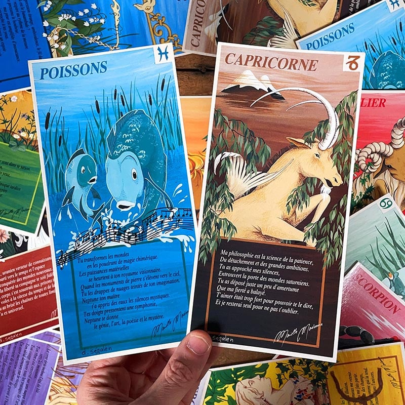 Carte Signe Astro 1990