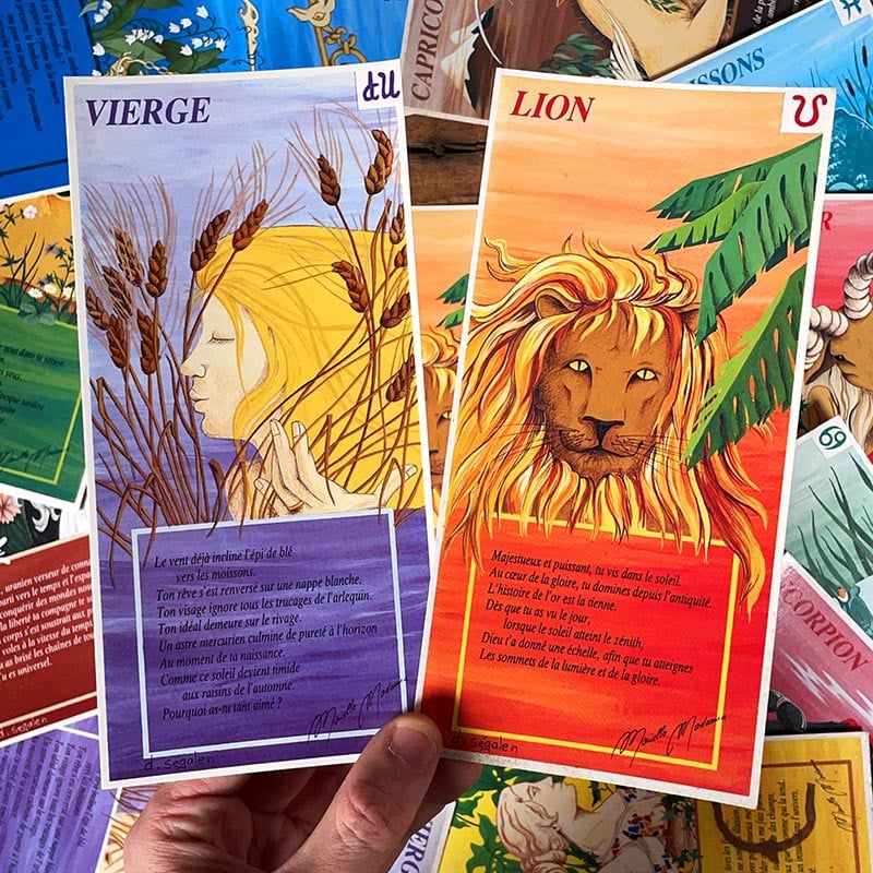 Carte Signe Astro 1990