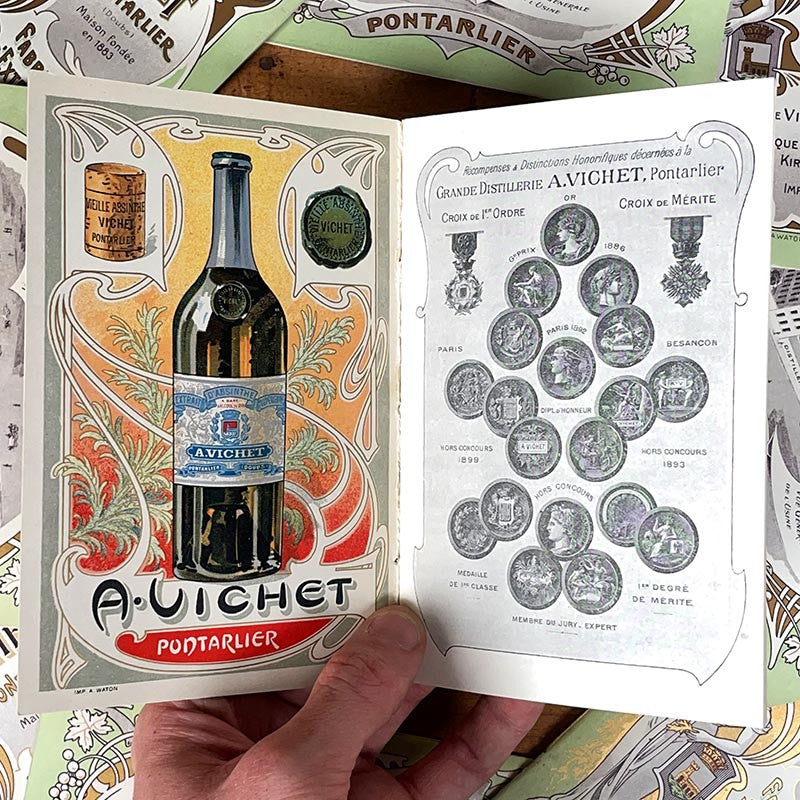 Catalogue Absinthe Vichet 1900