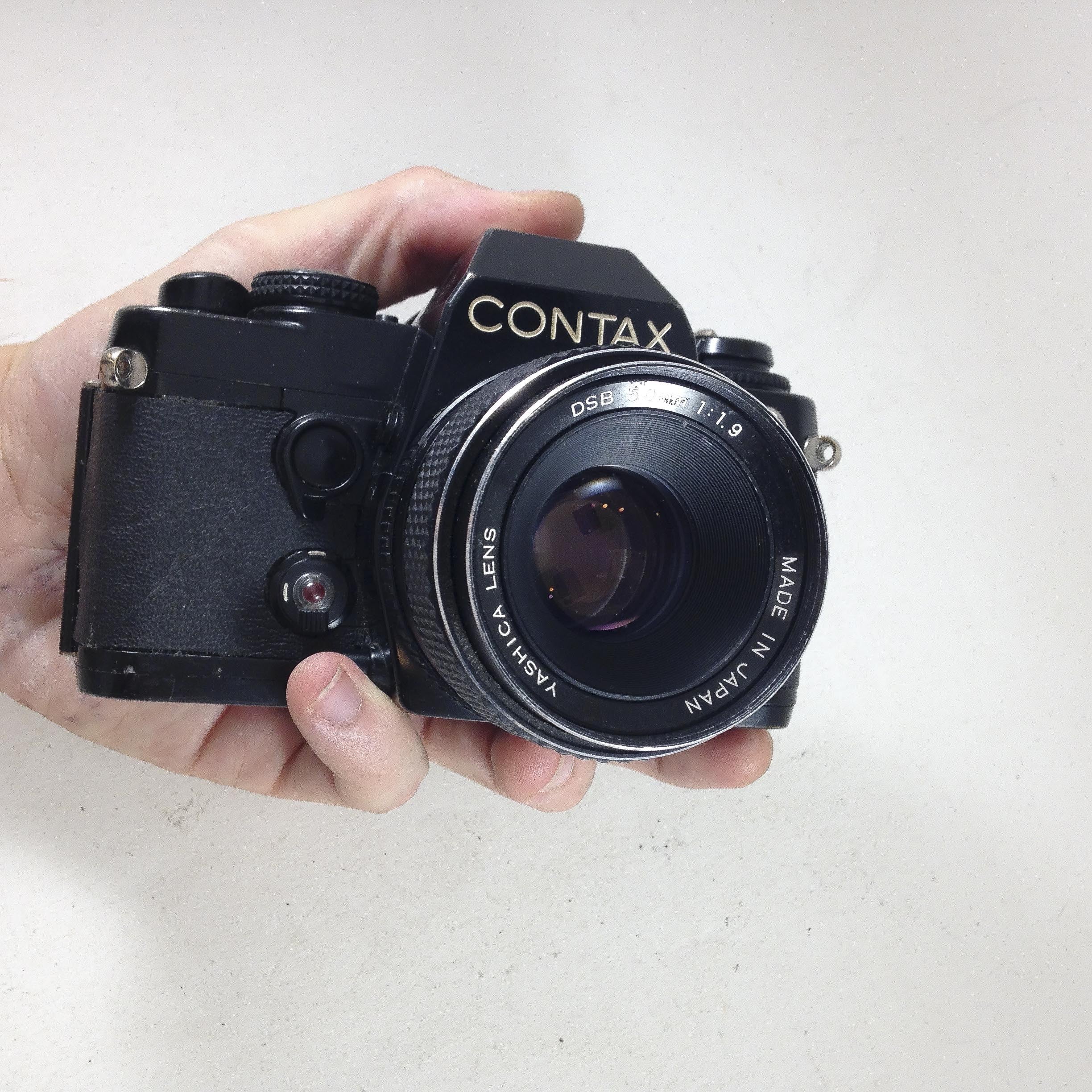 Contax 139 Quartz & Yashica DSB 50mm 1.9