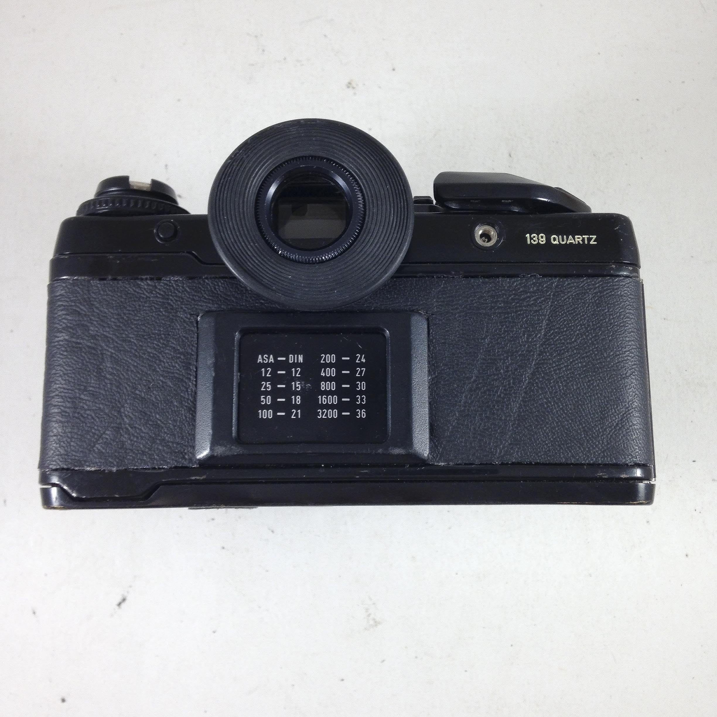 Contax 139 Quartz & Yashica DSB 50mm 1.9