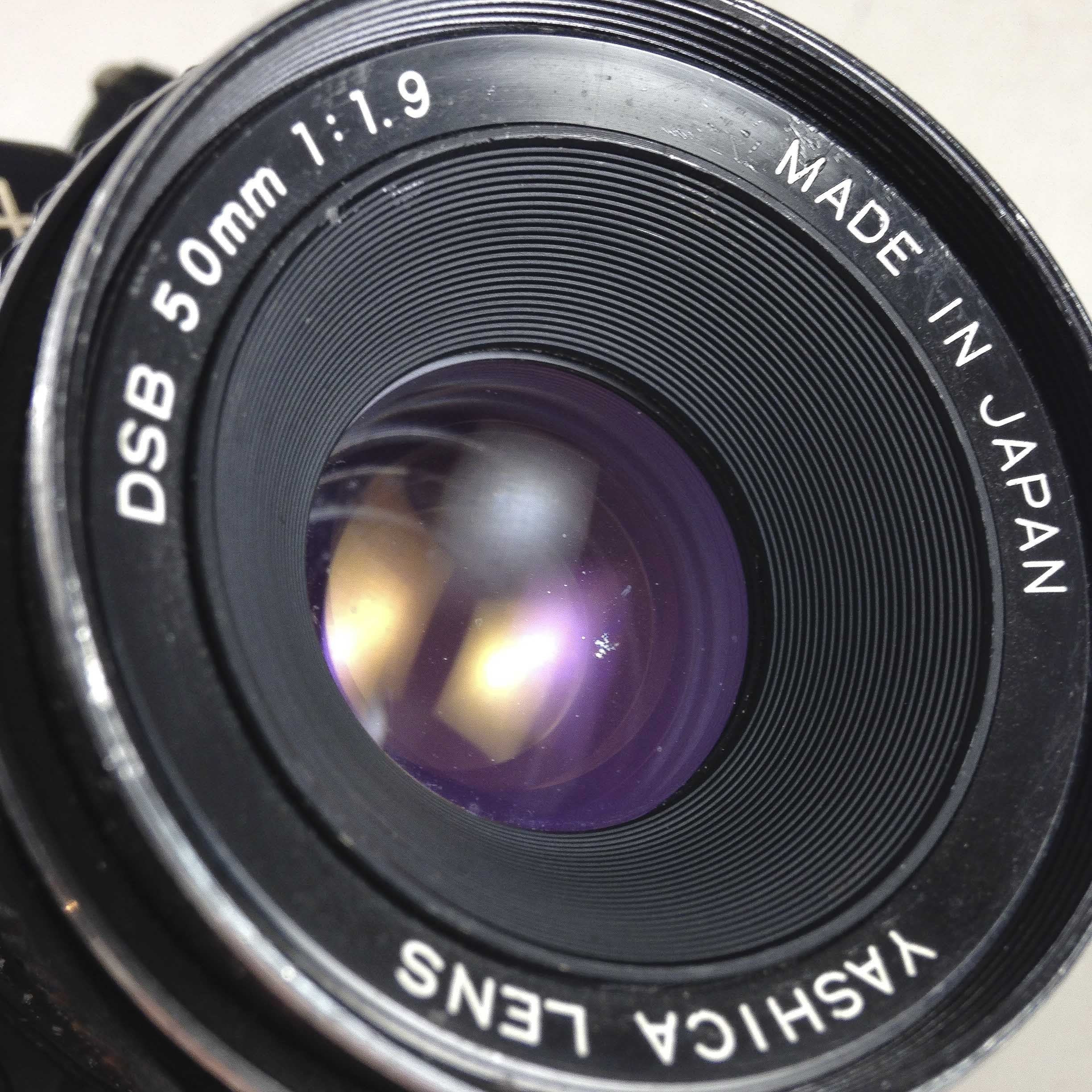 Contax 139 Quartz & Yashica DSB 50mm 1.9