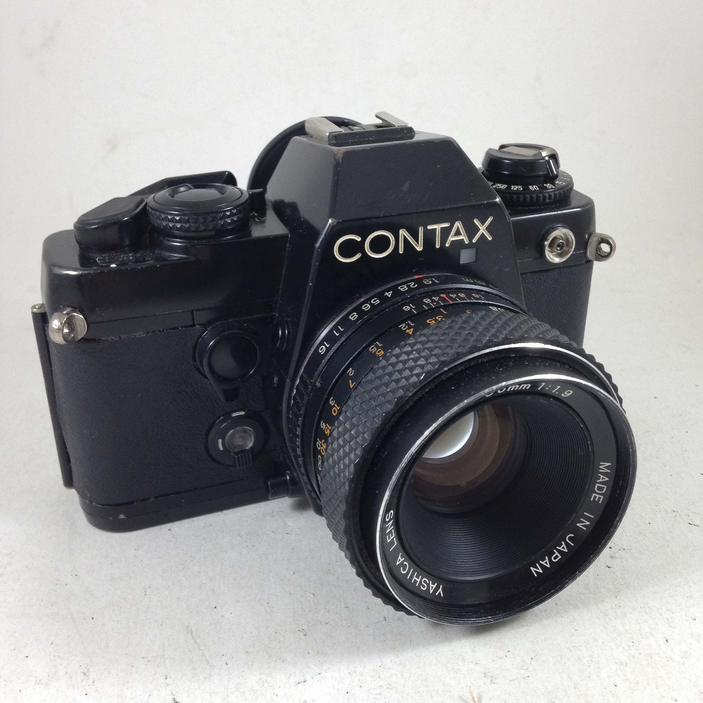 Contax 139 Quartz & Yashica DSB 50mm 1.9