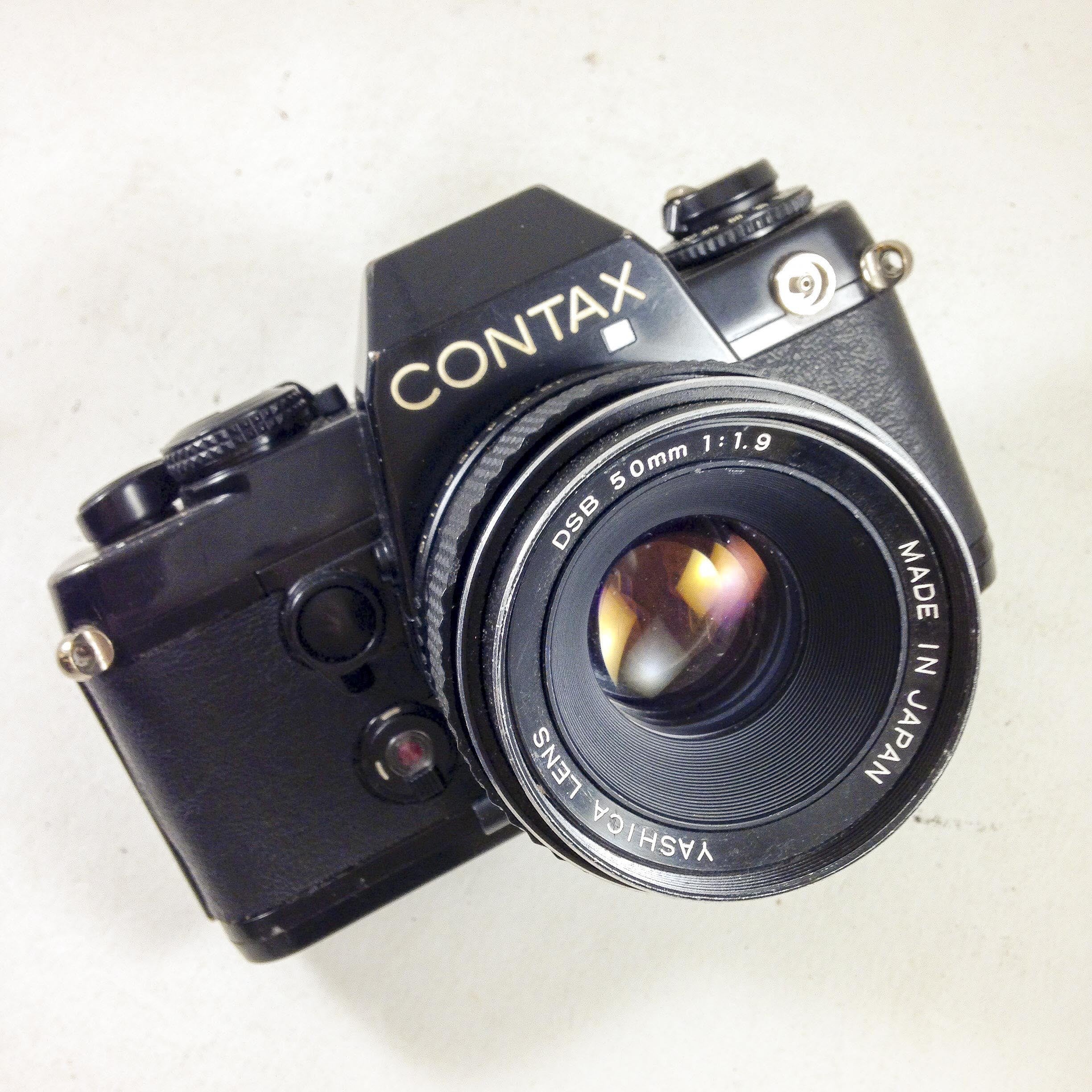 Contax 139 Quartz & Yashica DSB 50mm 1.9