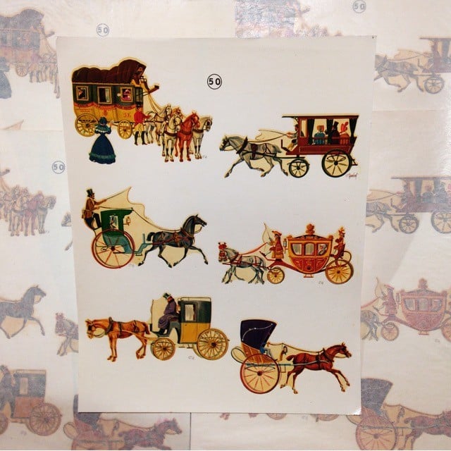 Decal 6 Carriages No. 30