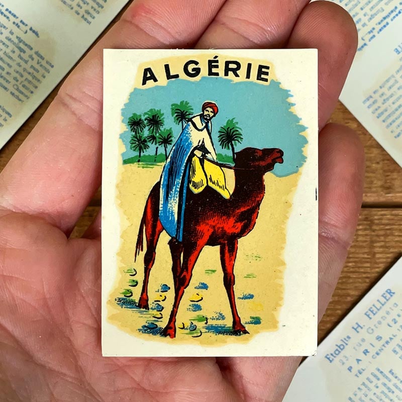 Décalcomanie Algérie 1960